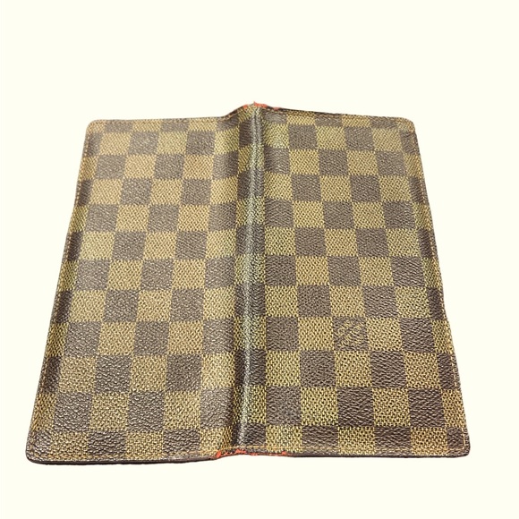 AUTHENTIC LOUIS VUITTON DAMIER PORTE BRAZZA LONG WALLET - Picture 7 of 16